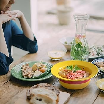 Amazon.co.jp: ラーメン丼 麦わら帽子型 ラーメンボウル サラダ